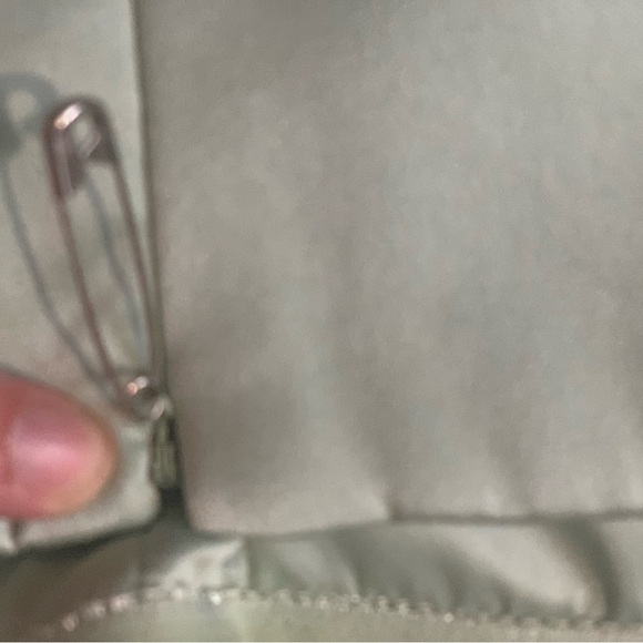 BCBG strapless mint satin cocktail dress size 8 - Picture 4 of 4